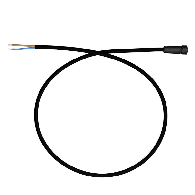 Вводной кабель с разъемом питания. M12, 24-48В, 1м