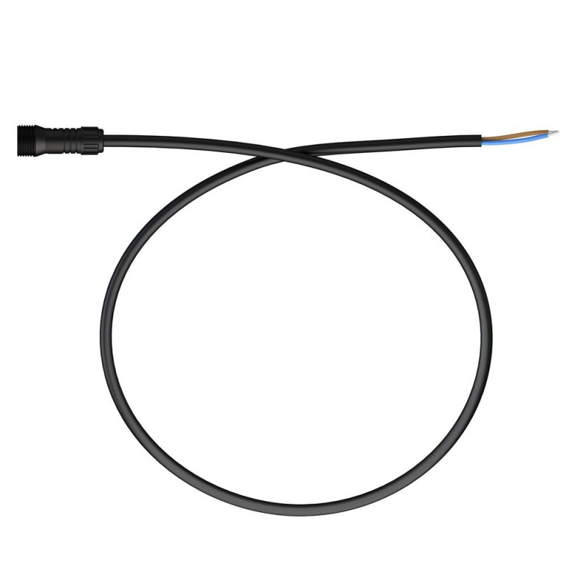 Вводной кабель с разъемом питания. M19, 24-48В, 1м