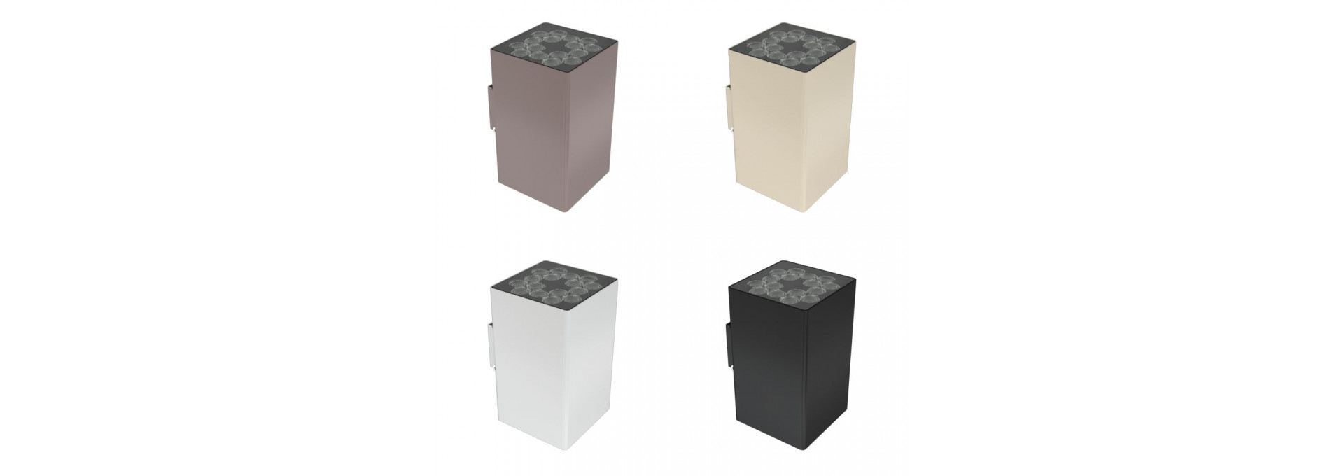 Акцент Куб 30 CRI80 3000К 10х65° Кронштейн