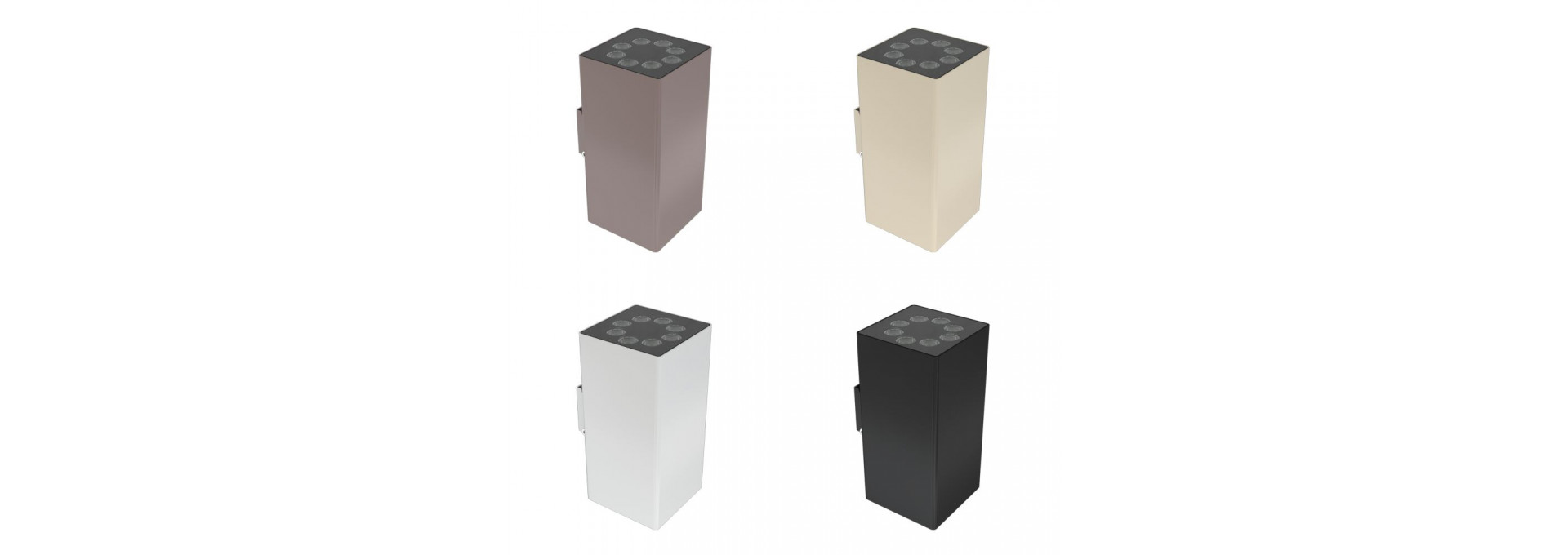 Акцент Куб Дуо 32 CRI80 4000К 10х65° Кронштейн