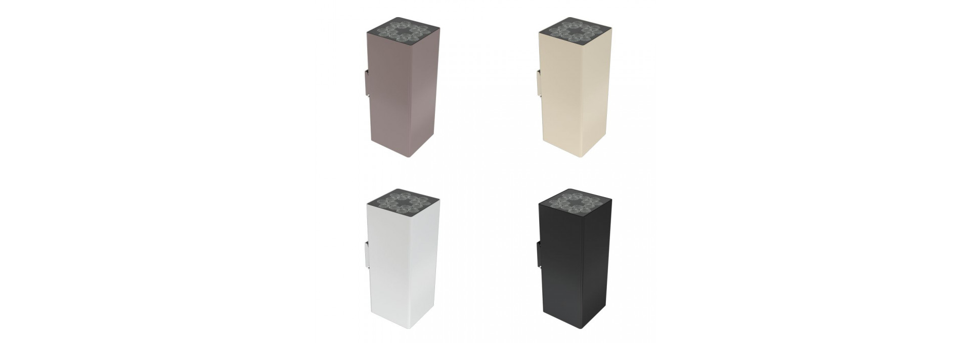 Акцент Куб Дуо 40 CRI80 4000К 10х65° Кронштейн