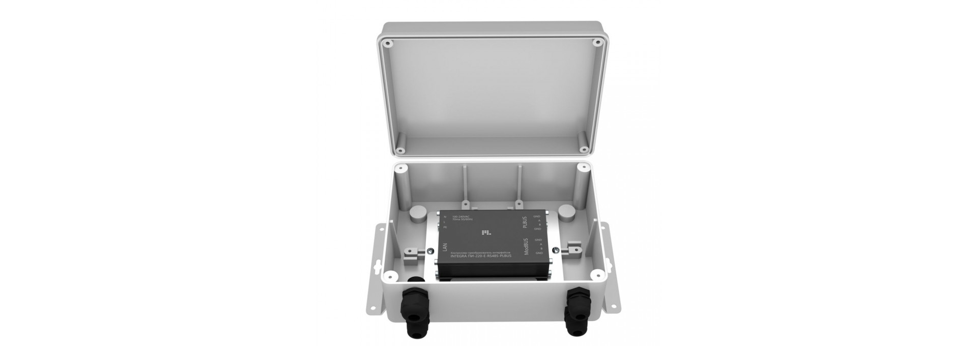 Преобразователь интерфейсов Integra ПИ-220-E-RS485-PLBUS IP54
