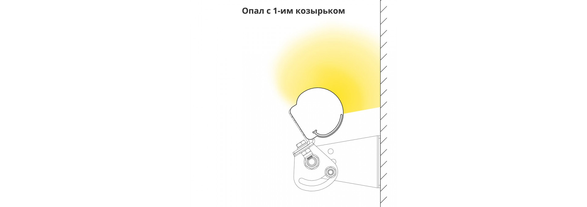 Опция. Модерн 2000мм. Козырек 1 шт.