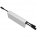 Модерн v2.0 4 200мм (18Вт/м) 48В DC 1 пикс. RGBW DMX CRI80 5000К Опал (Профиль, козырек, транзитное штепсельное соединение)