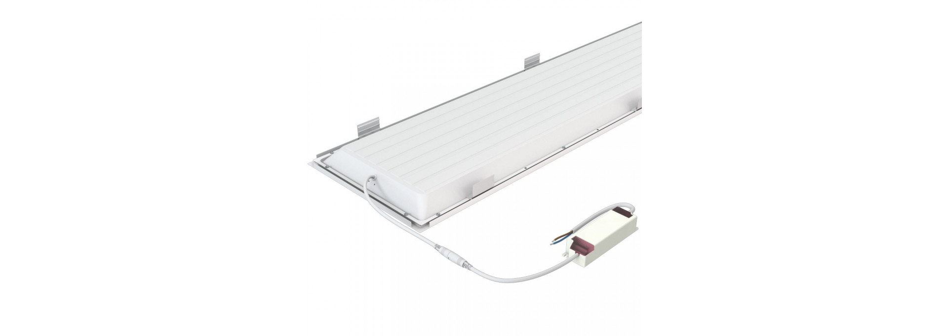 Офис Комфорт 18 IP40 CRI80 5000К Опал 1200х300х35мм Clip-In