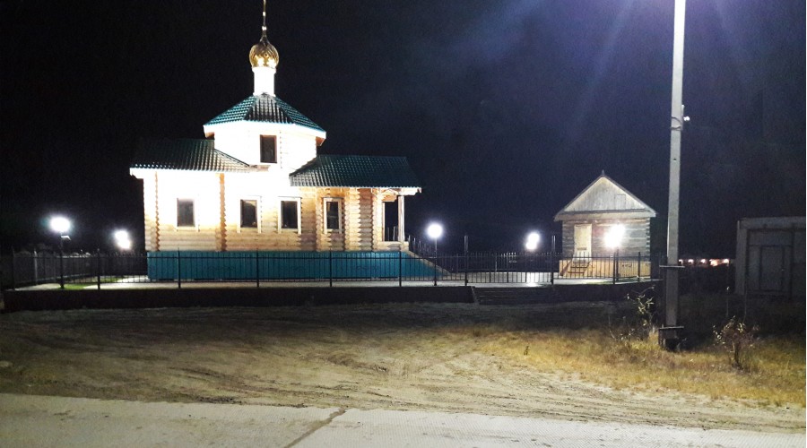 Церковь в селе Панаевск