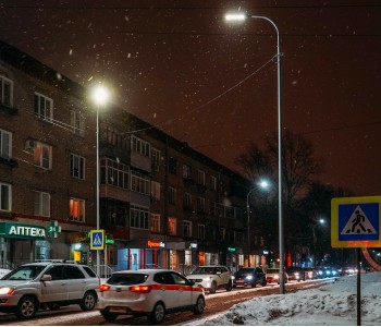 Город Коломна: уличное освещение  