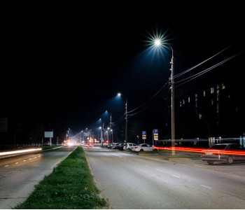 Город Майкоп: освещение улиц 