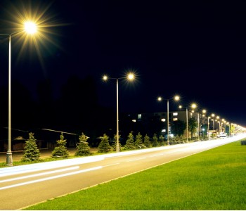 Город Нальчик: освещение проезжих частей и тротуаров
