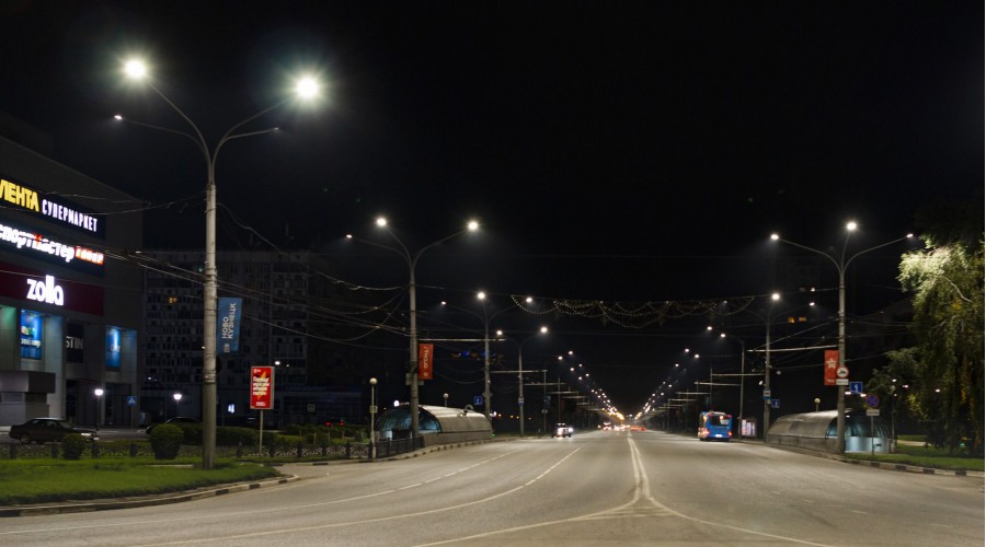 Город Новокузнецк: модернизация уличного освещения 