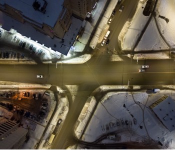 Киров: освещение шоссе, тротуаров и перекрёстков  