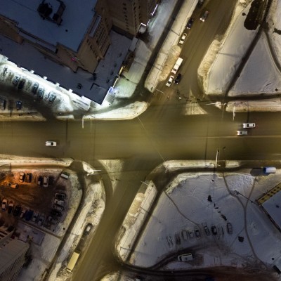 Киров: освещение шоссе, тротуаров и перекрёстков  