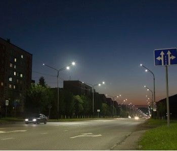 Междуреченск: освещение главных улиц города