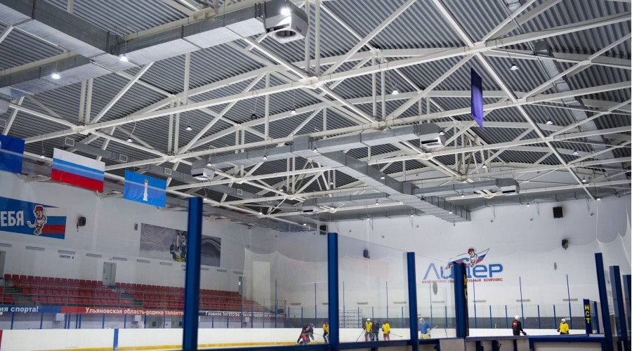 ФОК в Ульяновске: освещение ледовой арены под требования КХЛ  