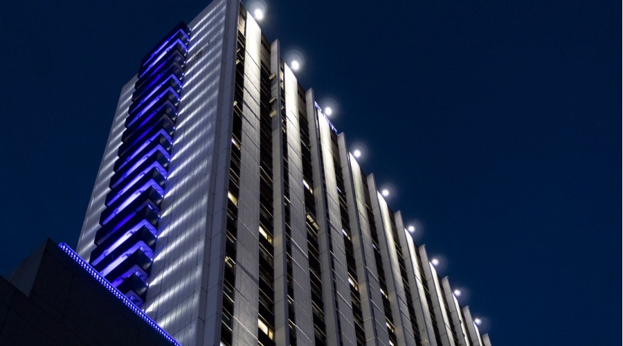 Отель «Вега Измайлово»: архитектурная подсветка 