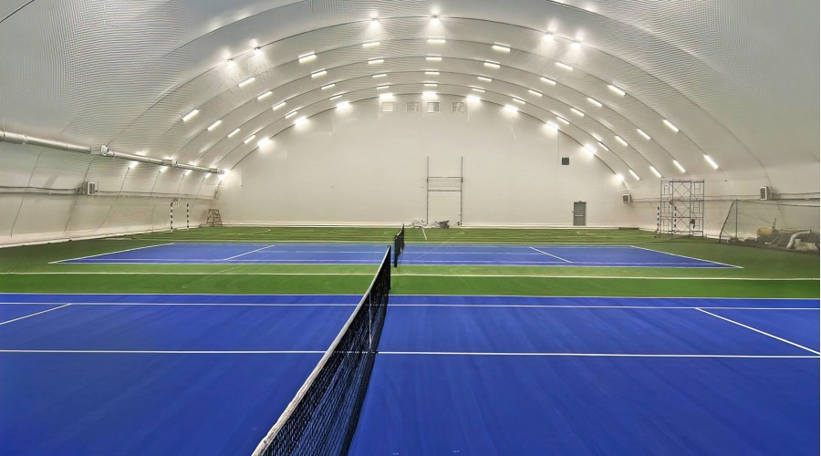 Спортивный комплекс «СпортЦЕХ»: освещение корта и футбольного поля