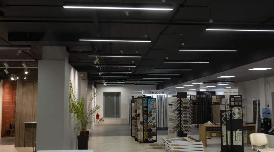 «ТК Центр Керамики»: освещение торгово-выставочных павильонов 