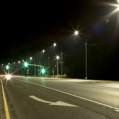 Трасса А107: освещение проезжей части согласно стандартам 
