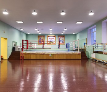 МБУ ДО СШ «Заполярный ринг»: освещение спортивного зала