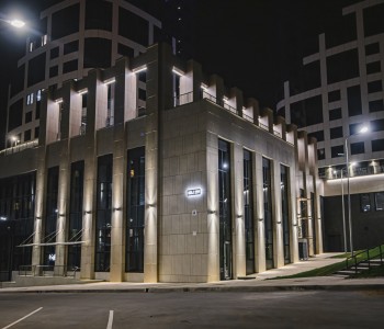 ЖК «Республика»: архитектурная подсветка фасада