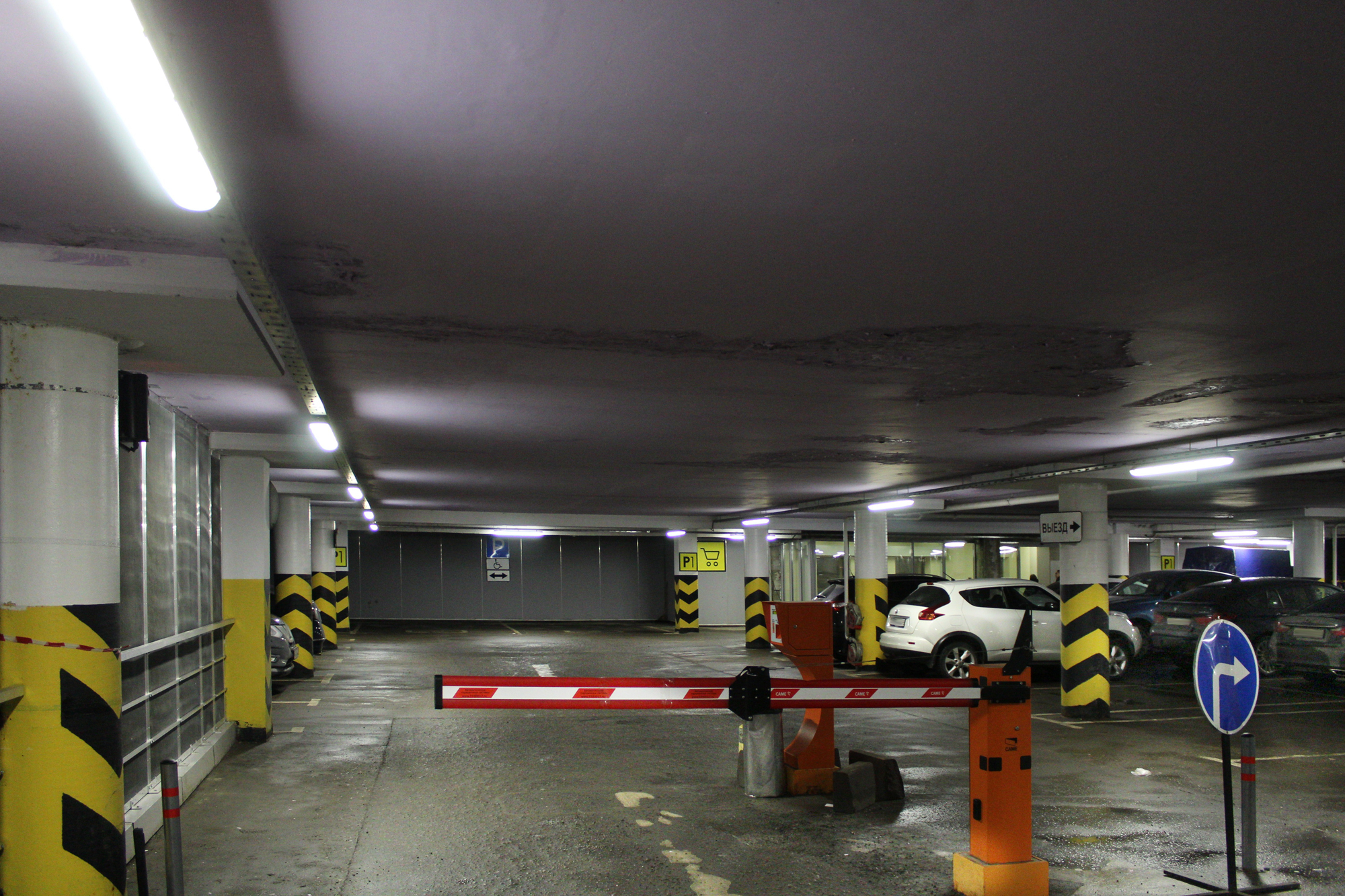 Реализованный проект замены освещения парковки ТЦ «О-Парк»