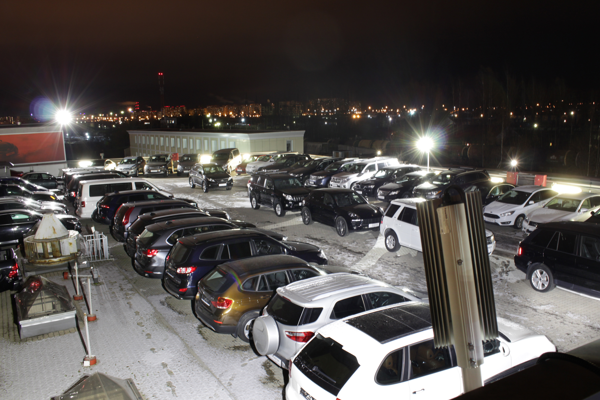 Освещение парковки «Тойота Пискаревский»