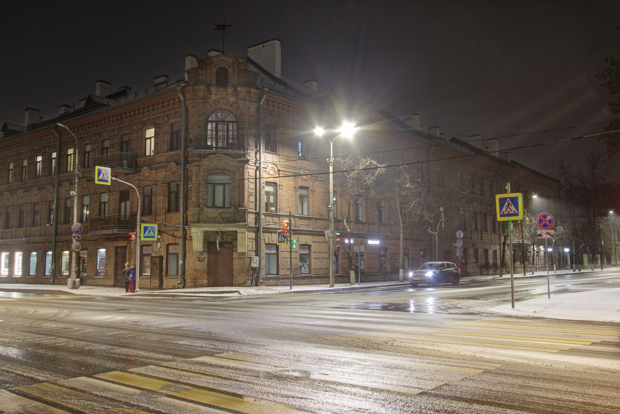 Реализованный проект освещения улицы Некрасова